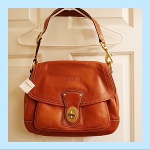 Coach Shoulder Bag in Whiskey